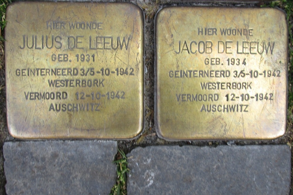 Stolpersteine Stadsgravenstraat 67 #3