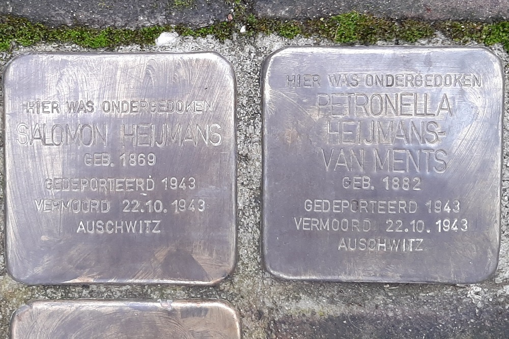 Stolpersteine Adervendreef 2 #2