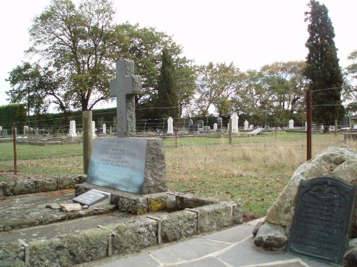 Commonwealth War Grave East Eyreton Cemetery