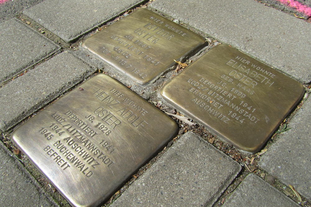 Stolpersteine Blumenthalstrae 15 #1