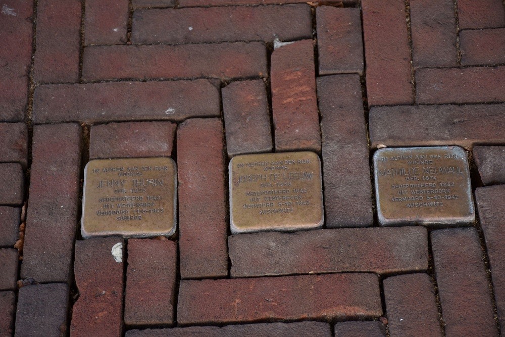 Stumbling Stones Stadhuisplein