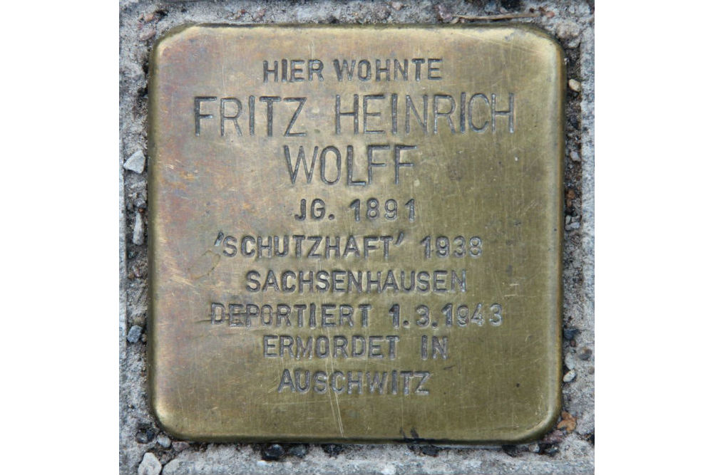 Stolperstein Dresdener Strasse 95 #1