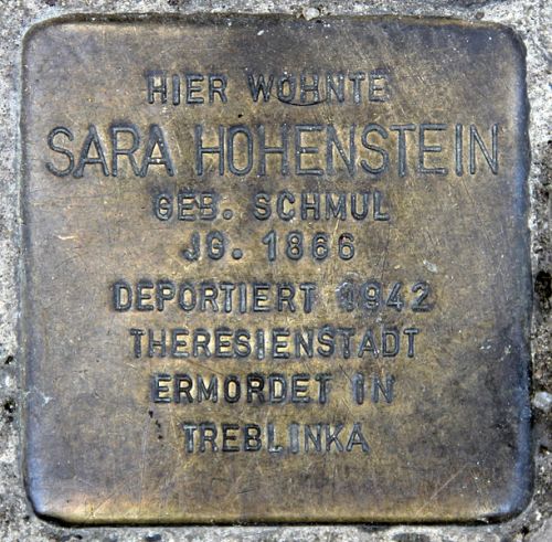 Stolpersteine Pfuelstraße 6 #2