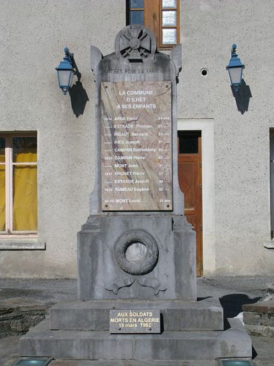 Oorlogsmonument Ilhet #1