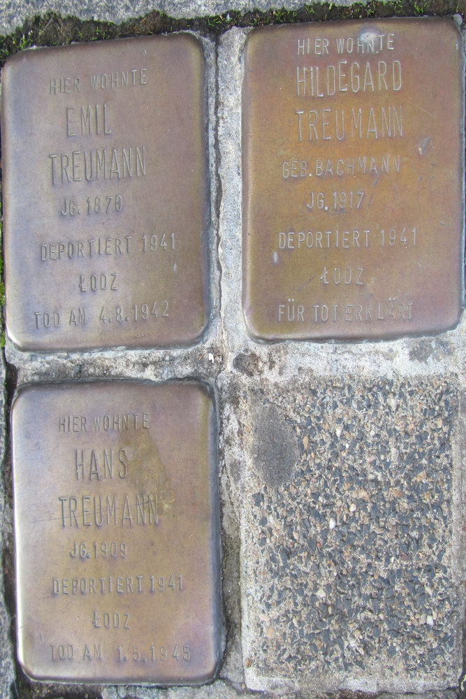 Stumbling Stones Kaesenstraße 24 #2