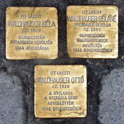 Stolpersteine Ilka utca 36