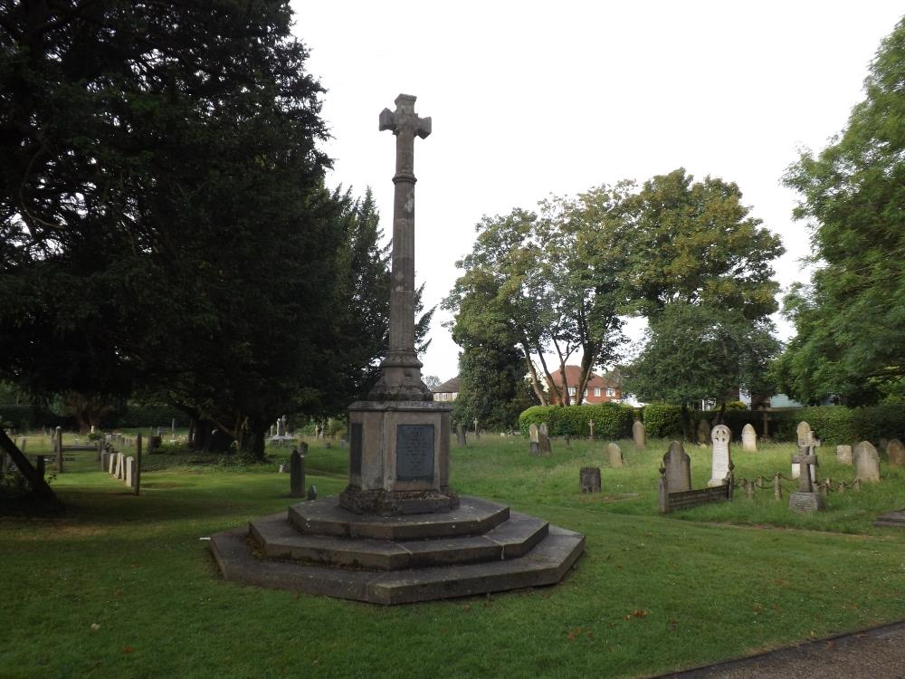 War Memorial Walton on the Hill #1