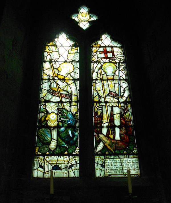 Remembrance Window Captain George Leigh Paget #1