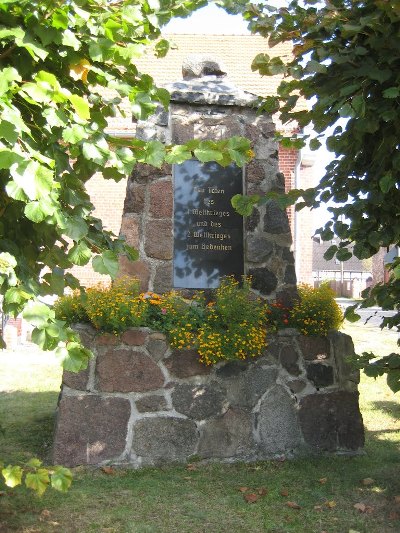 War Memorial Mckendorf