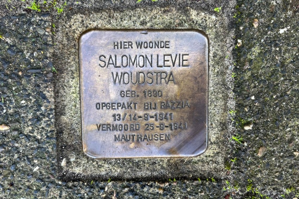 Stolperstein Minister Loudonlaan 1a