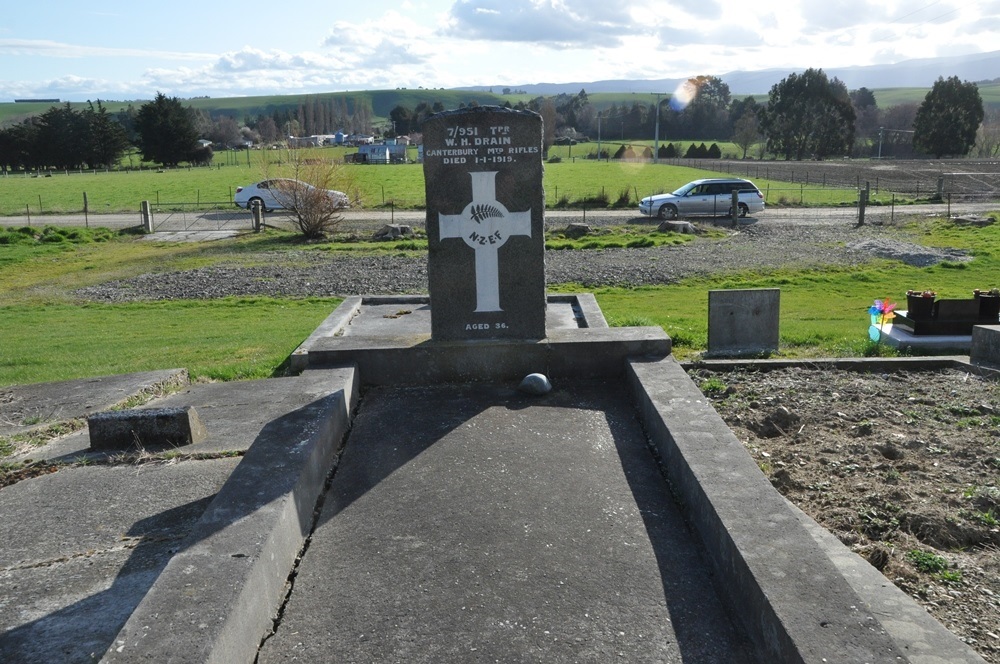 Commonwealth War Grave Tuapeka Mouth Cemetery #1