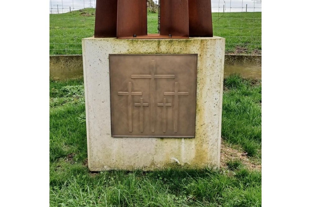 Gedenkteken Voormalige Duitse Oorlogsbegraafplaats Roggeveld #4