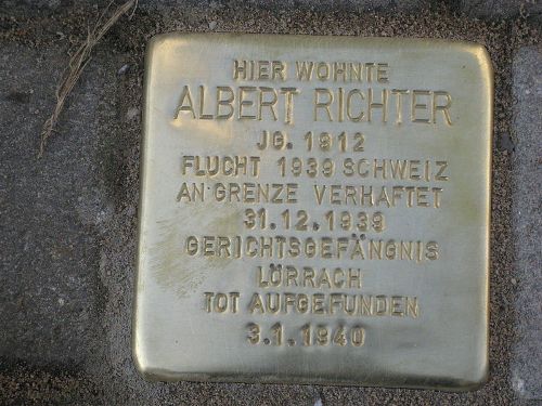 Stumbling Stone Sömmeringstraße 70