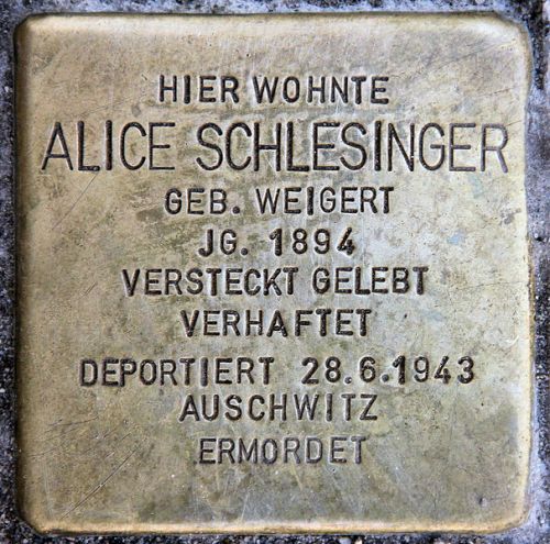 Stolpersteine Schlterstrae 54