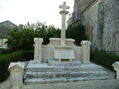 Oorlogsmonument Magnac-Lavalette-Villars #1