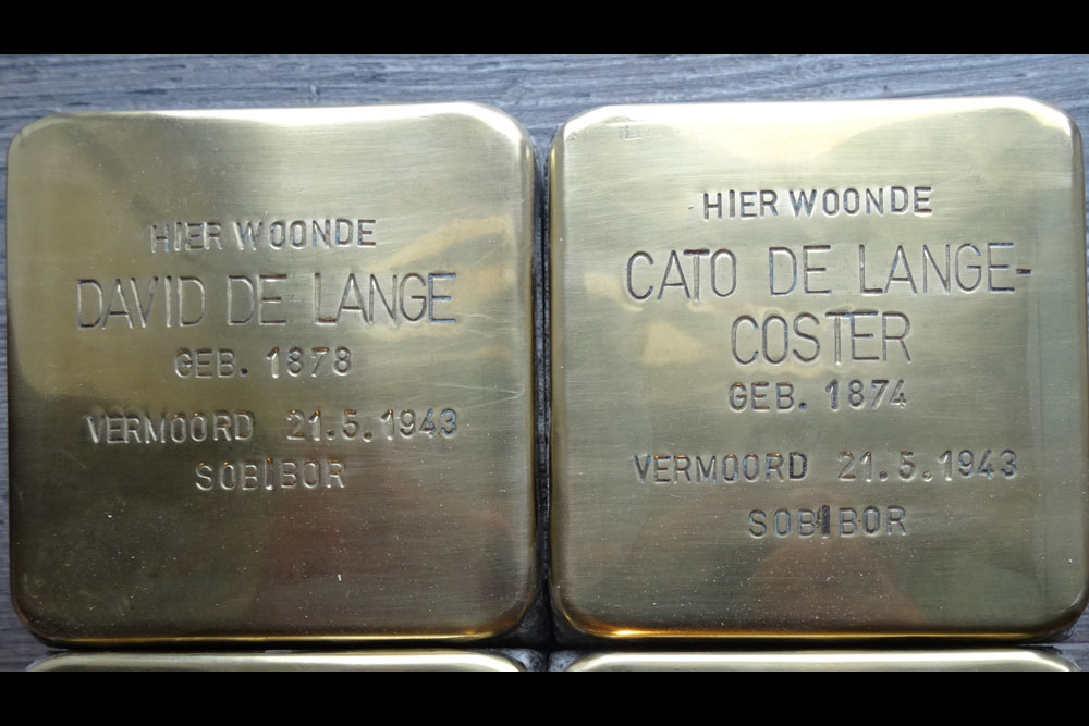 Stolpersteine Brugstraat 38 #1