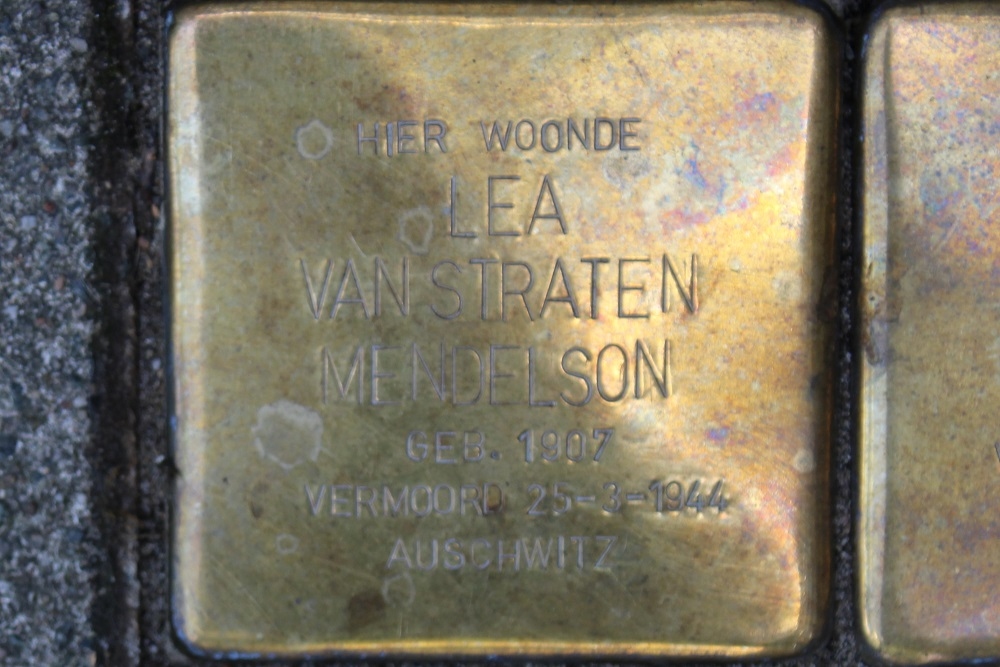 Stolpersteine Roerstraat 101 #2