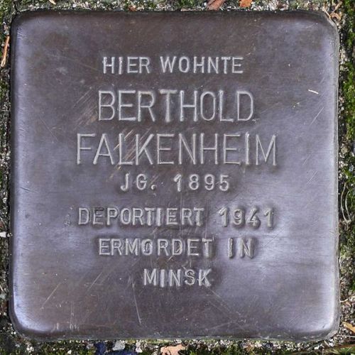 Stolpersteine Lwenstrae 4 #4