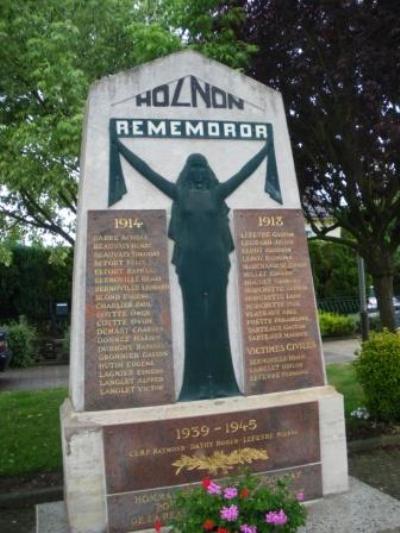 War Memorial Holnon & Battle of Saint-Quentin 1871 #1