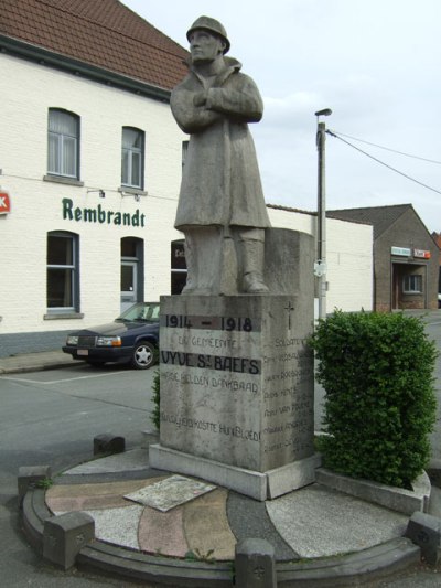 Oorlogsmonument Sint-Baafs-Vijve #1