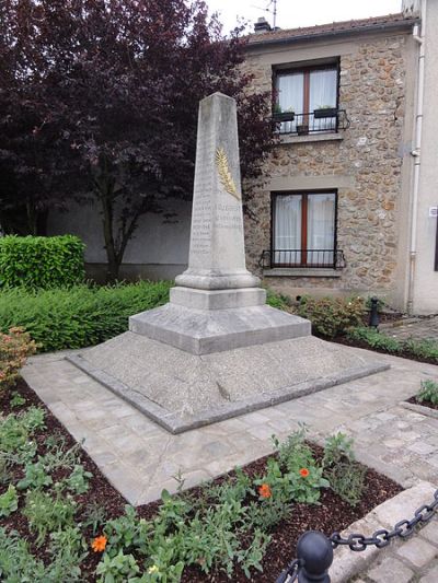 War Memorial Villejust
