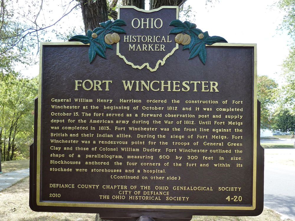 Information Sign Fort Winchester #1