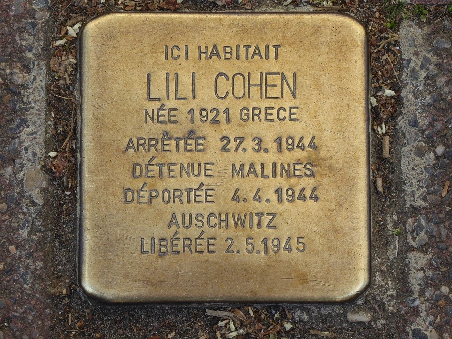 Stolpersteine Berckmansstraat  127 #2