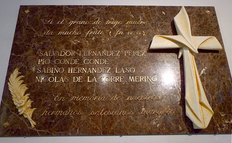 Memorial Murdered Clergymen Church of San Francisco de Sales