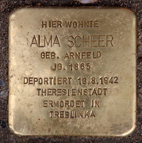 Stolpersteine Martin-Luther-Strae 84 #4