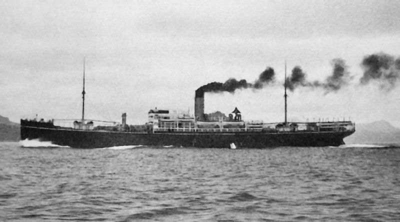 Ondergang van de Rakuyo Maru en de Kachidoki Maru