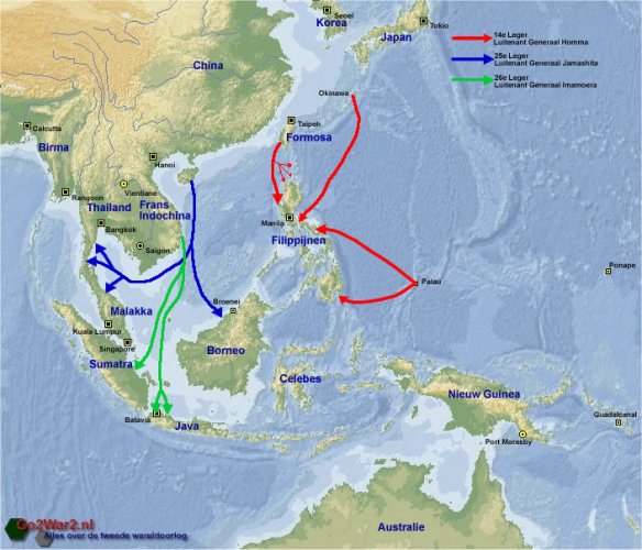 Invasie van Malakka en Singapore