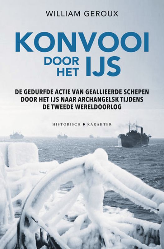 Konvooi door het ijs