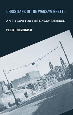 Christians in the Warsaw Ghetto