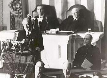 Toespraak Roosevelt na Pearl Harbor (08-12-1941) 