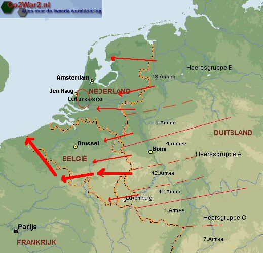 Evacuatie van Breda, 12 mei 1940