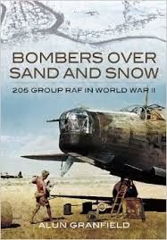 Bombers over sand and snow