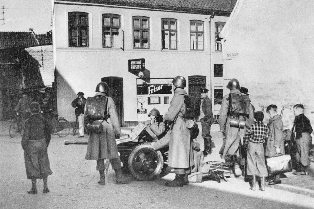 Operatie Weser: Gevecht bij Haderslev, 9 april 1940