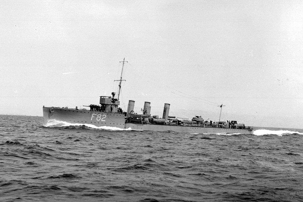 Britse Torpedobootjagers van de Admiralty R-klasse