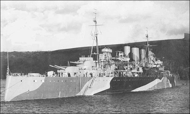 British heavy cruisers of the Kent Class