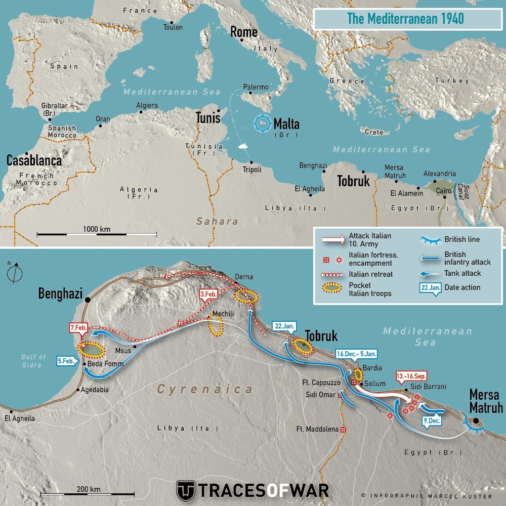 erwin rommel battle of maps