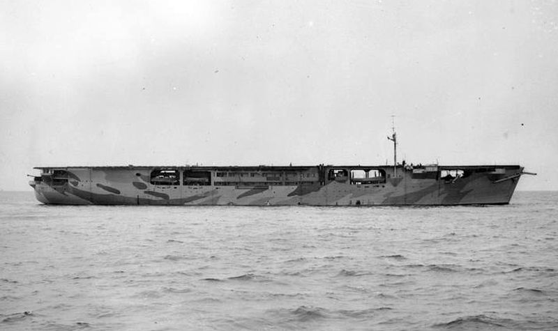 Brits Escortevliegdekschip HMS Audacity