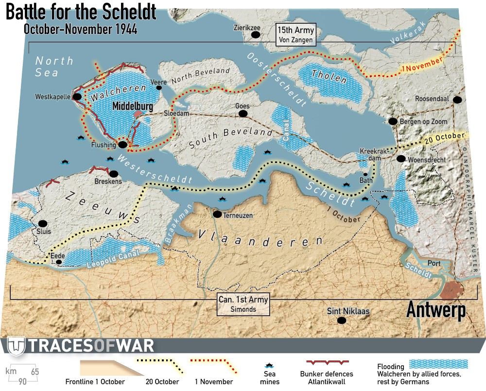 Battle for the river Scheldt