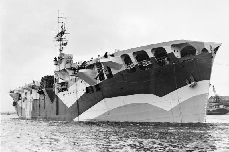Brits Escortevliegdekschip HMS Pretoria Castle