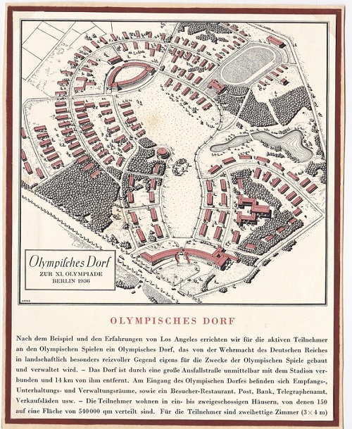 Olympisch dorp Berlijn 1936