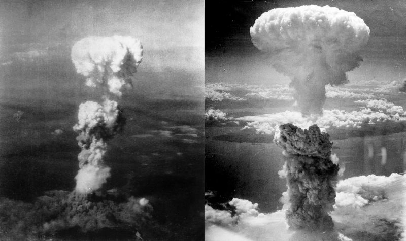 Atomic bombs on Hiroshima and Nagasaki